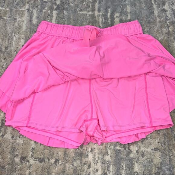 TCEC High-waisted mini athletic skort pink size large CP9666 - Picture 6 of 8